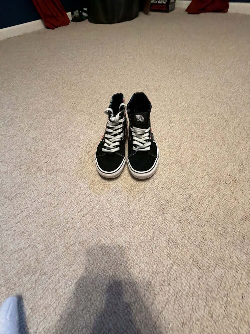 Vans Sk8-Hi Multi Logo Stacked Print Sneakers